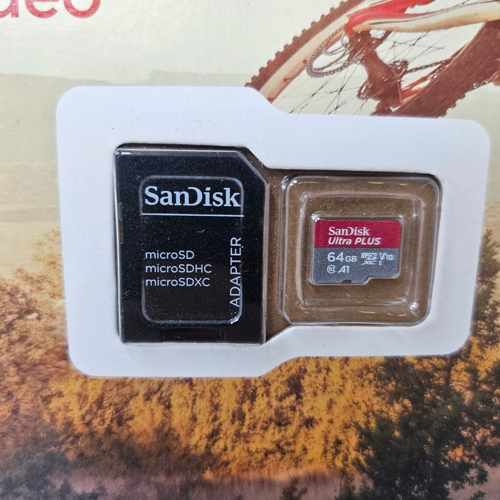 SanDisk Ultra PLUS 64GB microSDXC UHS-I Card 2-Pack with SD Adapters 100MB/s A1 - Picture 4 of 8